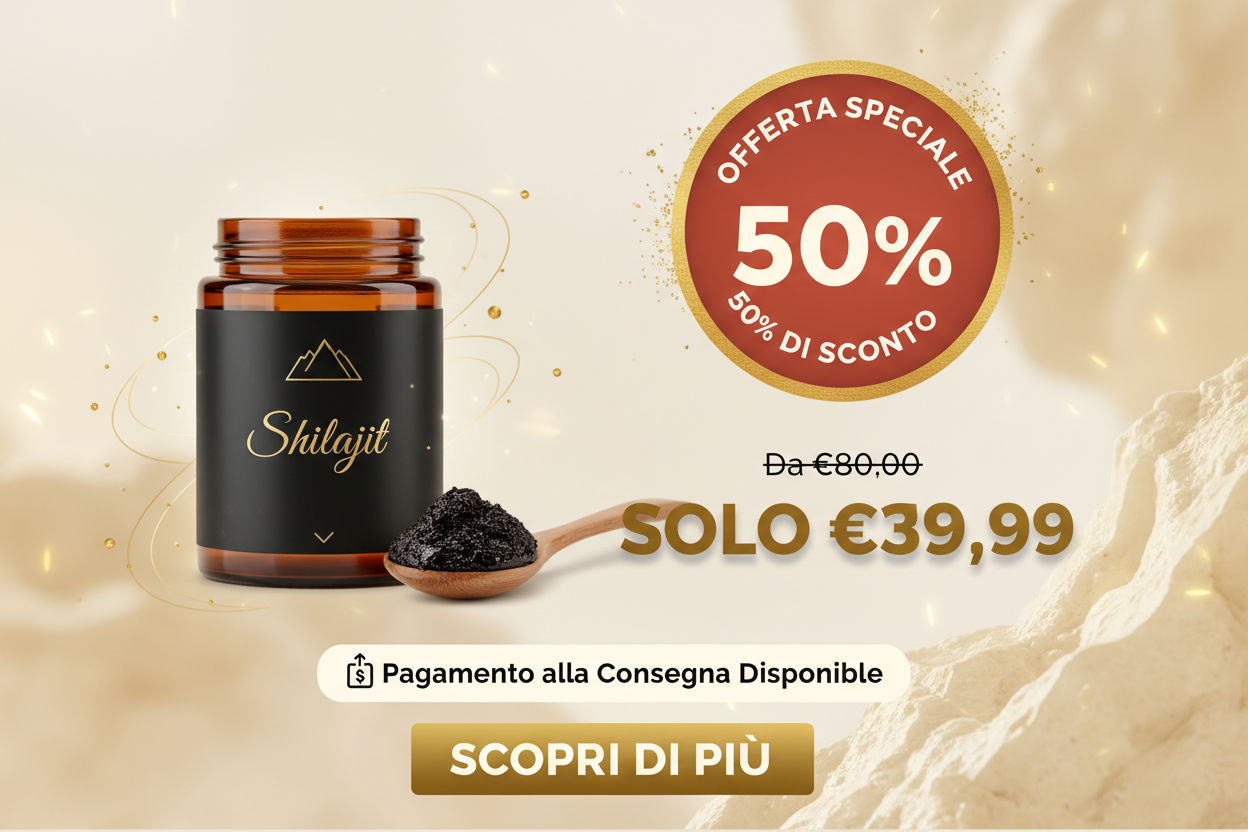 Shilajit 50% OFF - Banner Promocional